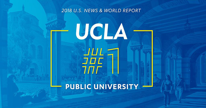 UCLA Ranked #1 Public University
