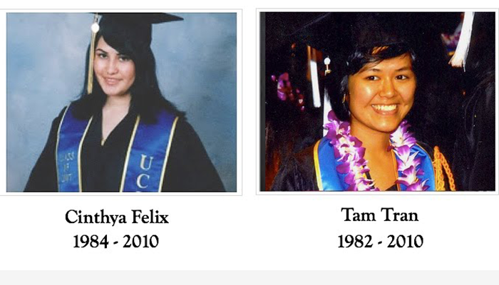 Tam Tran ’06  and Cinthya Felix ’07