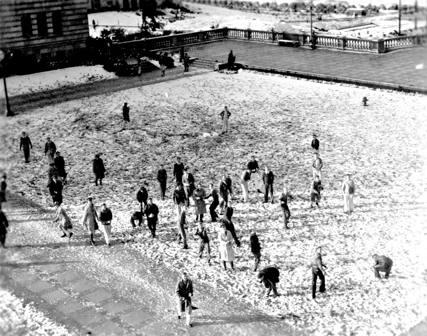 Snowball Fight - 1932