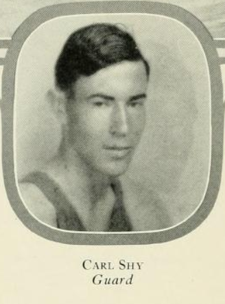 Carl Shy, 1930 UCLA Yearbook