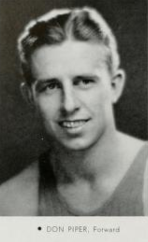Donald Piper, 1933 UCLA Yearbook